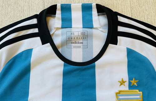 Camiseta Adidas Copa Del Mundo 22 Messi 10 Aeroready Usada (Usado)