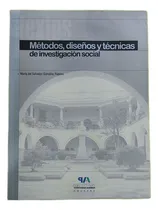 Comprar Métodos Diseños Y Técnicas De Investigación Social ..