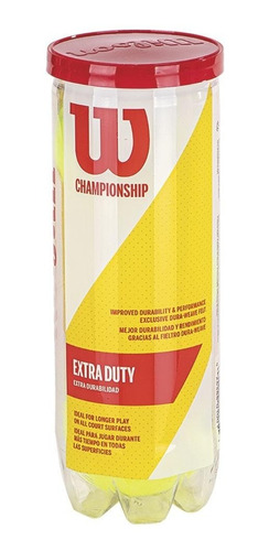 Tubo Wilson Championship Extra Duty Tenis