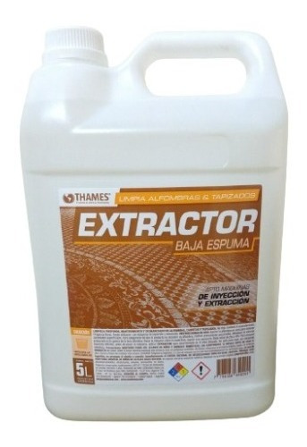 Limpia Tapizados Extractor Baja Espuma X 5lt