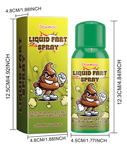Spray Líquido Para Pedos 100 Ml