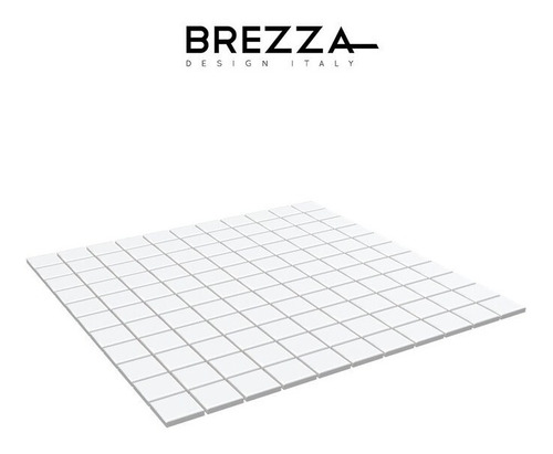 Brezza Mosaico Malla Blanco Mate Y Brillante 30*30