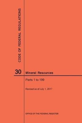 Code Of Federal Regulations Title 30, Mineral Resources, ...
