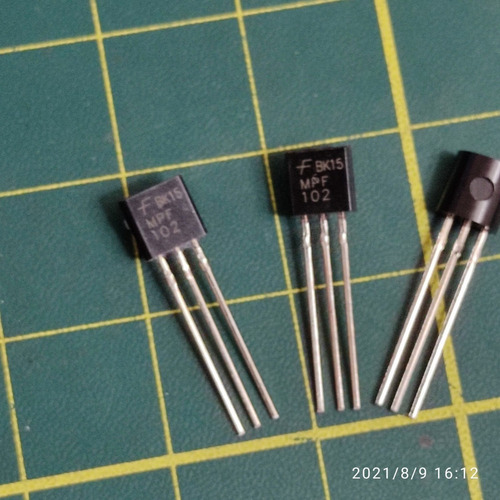Mpf102 Transistor Jfet Canal N 10 Pçs Pronta Entrega