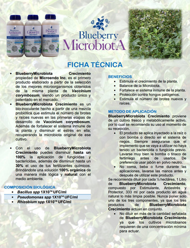 Microorganismos Específicos Para El Crecimiento Del Arandano
