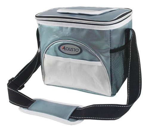 Conservadora Lunchera Viandera Qusto 25x19x20 9lt Gris Plata