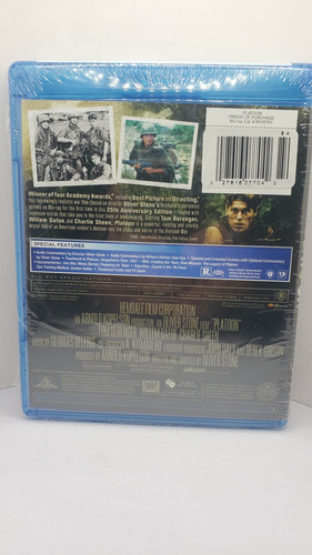 Peloton Platoon Blu Ray Import