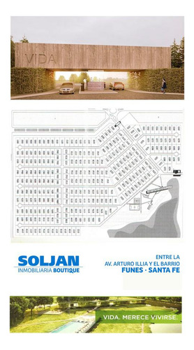Venta Terreno Funes Barrio Cerrado Vida