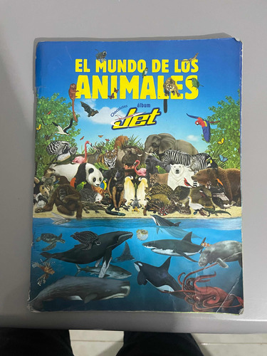 Album Jet El Mundo De Los Animales Lleno Estado 4/10