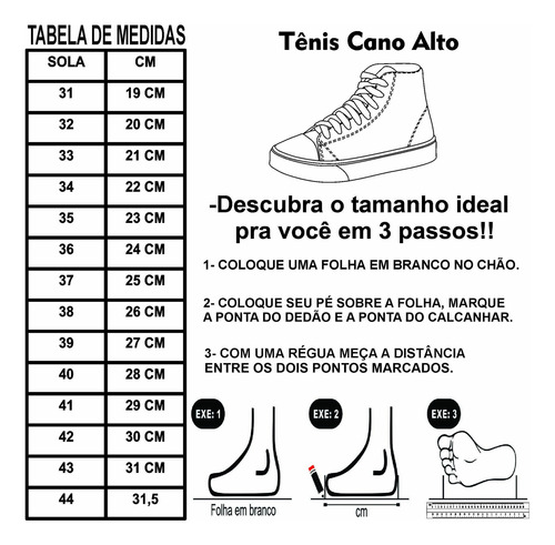 Tênis Cano Alto Moda Desenho Coração Laço Hello Kitty Tumblr