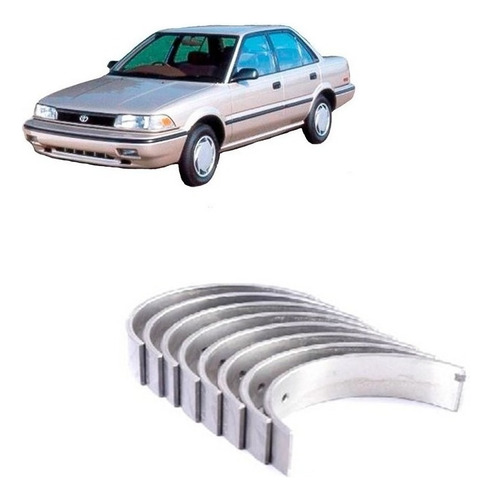 Metal Biela Std Para Toyota Corolla 1.3 2e 1988 1992