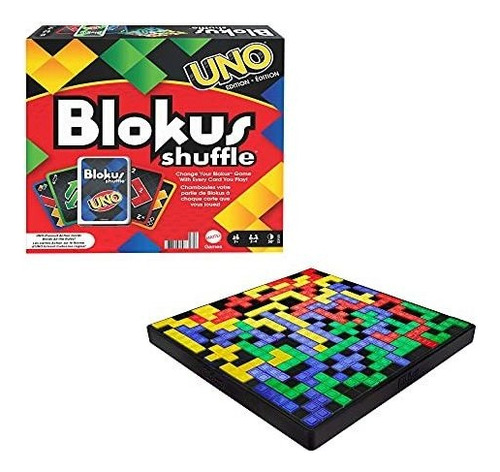 Blokus Shuffle Uno Edition Juego De Mesa De Estrategia ...