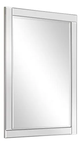 Espejo Rectangular Moderno Para Baño Y Tocador 24 X 36