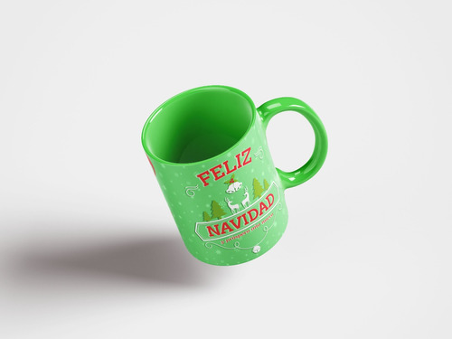 Tazas Navideñas Personalizadas