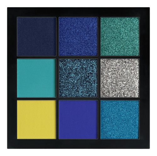 Paleta De Sombras Huda Beauty - Obsessions Palette Amethyst Color De La Sombra Azul