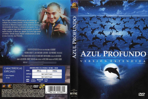 Azul Profundo ( Deep Blue) Luc Besson - Dvd