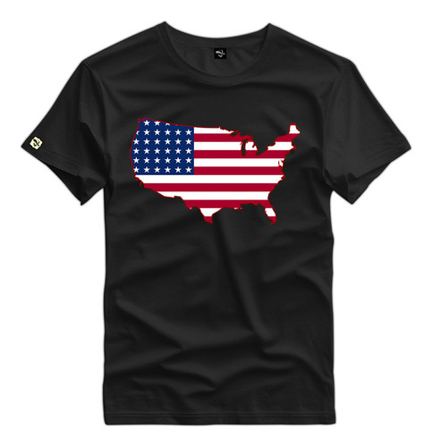 Camiseta Estampada Personalizada Plus Size Country - 46