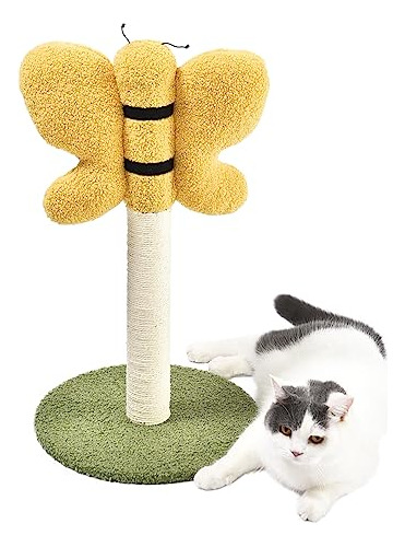 Cat Craft Sisal & Chenille Bosque Abeja Poste Rascador Para 