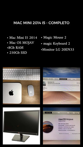 Mac Mini 2014 I5 - Completo