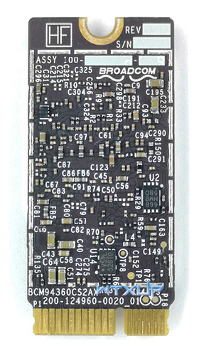 Tarjeta Wifi Bcm94360cs2 De 5 G Gigabit Bluetooth 4.0 Para M