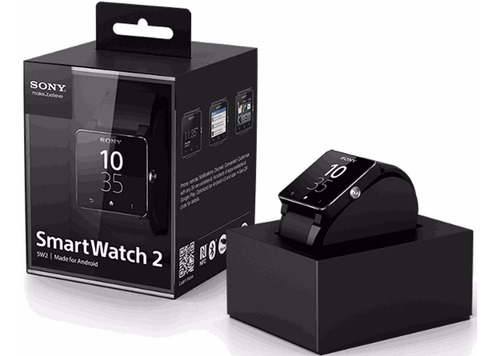 Sony Smartwatch 2 Sw2 Smart Watch 2 Correa Silicona Negra