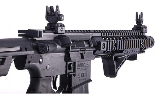 Imagen 6 de 9 de Rifle Asalto Postas Panther Dpms Sbr Full-auto (4.5mm) Co2