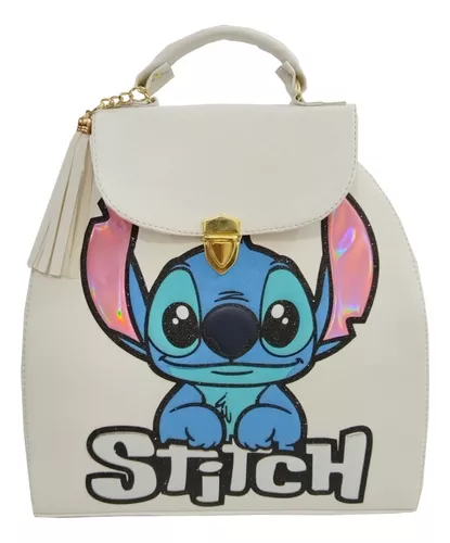 Mochila Stitch Disney 29cm : : Fashion