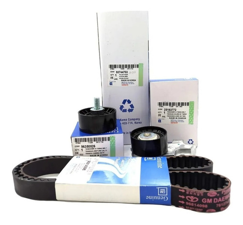 Kit Correa De Tiempo Aveo 1.6 Daewoo Nubira Tienda Fisica