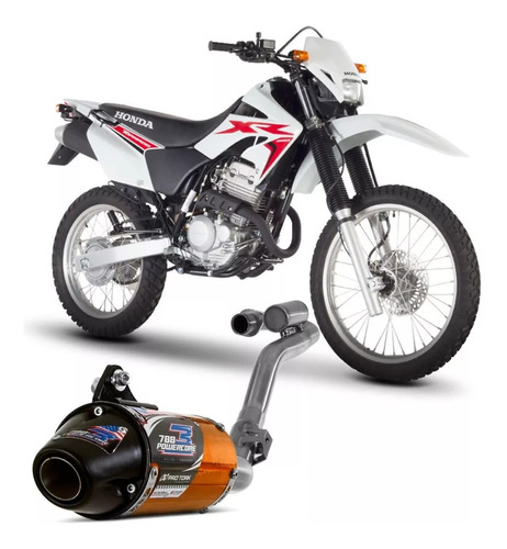 Escape Completo Powercore 3 Xr 250 Tornado 2001 Até 2008