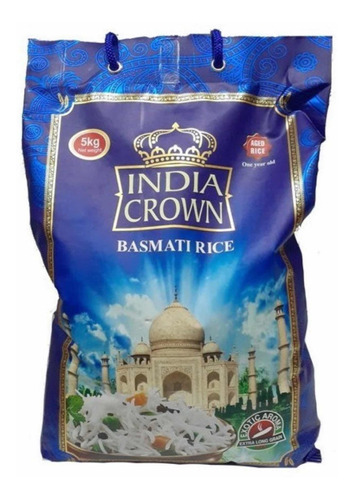 Arroz Basmati India Crown Sin Tacc X 5 Kg Origen India