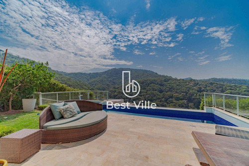 Imagem 25 de 27 de Casa À Venda, 402m² De Área Construída, 439m² De Terreno, No Residencial Alphasitio, Em Alphaville - Santana De Parnaíba-sp, 04 Amplas Suítes. - Ca0369