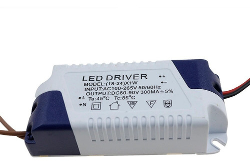 Balastro Transformador Led Driver Lampara Panel Techo 18w24w