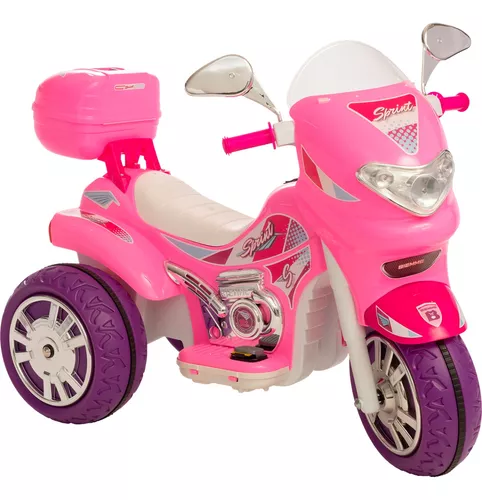 Moto Elétrica Infantil Triciclo Motoca Brinquedo Bateria 12v