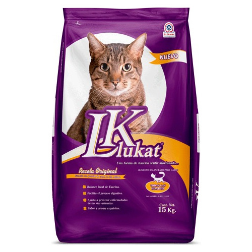 Lk Lukat 15 Kg Alimento Para Gatos Croquetas Lucky Cat