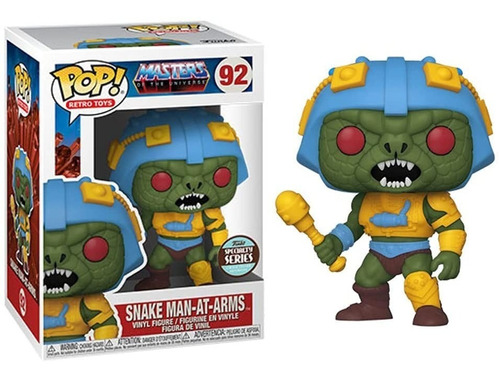 Funko Pop Masters Of The Universe Snake Man-at-arms Exc