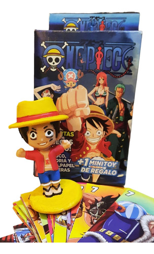 Muñecos 9cm Pack X4 Personajes Surtidos Pvc / One Piece!