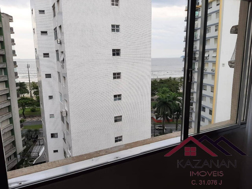 Imagem 2 de 15 de Apartamento 3 Dormitórios - Vista Mar - Boqueirão - Santos - 5081