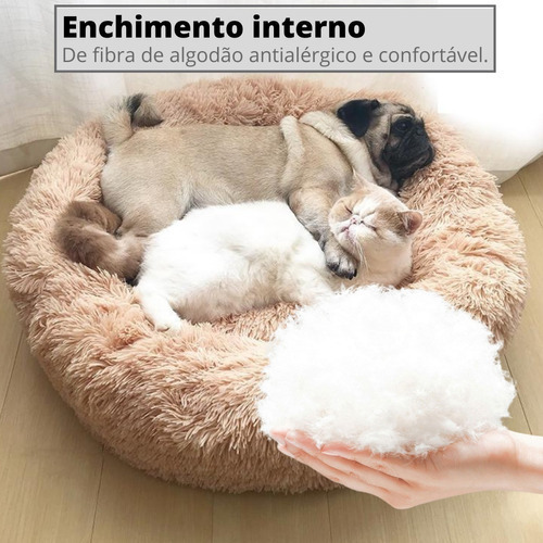 Tam Gg con forma de nube redonda para perros y gatos, 90 cm, color verde