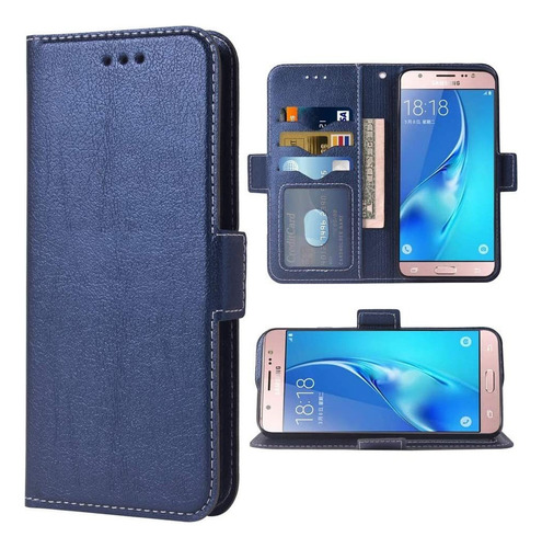 Para Samsung Galaxy J5 2016 Folio Flip Wallet Casef1262