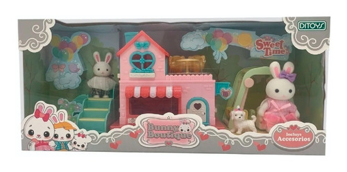 Bunny Boutique Conejos Y Set Casa Con Juegos De Jardin 2480
