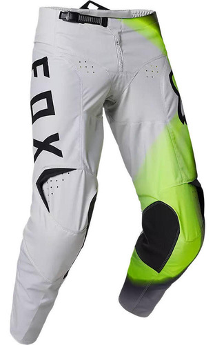Pantalon Moto 180 Toxsyk Amarillo/blanco Fox