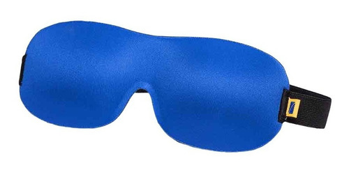 Antifaz Para Dormir Mascara Tapa Ojos De Espuma Viaje Avion Color Azul
