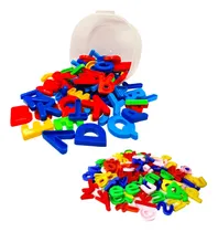 Comprar Letras Didácticas Mayúsculas  Y Minúsculas  175 Pzs