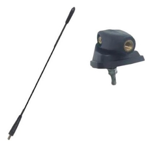 Antena De Radio + Soporte Para Renault Duster 86 Ctms