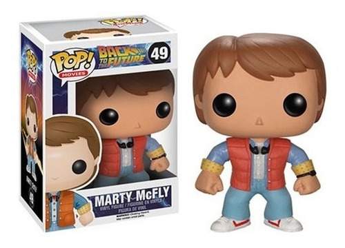 Funko Pop Marty Mcfly #49 Back To The Future Volver A Futuro