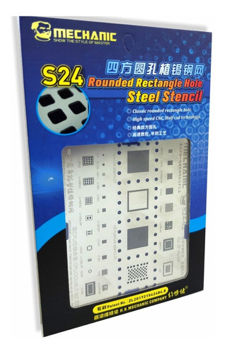 Stencil Mechanic Reballing S24 Ibga 6g 6p