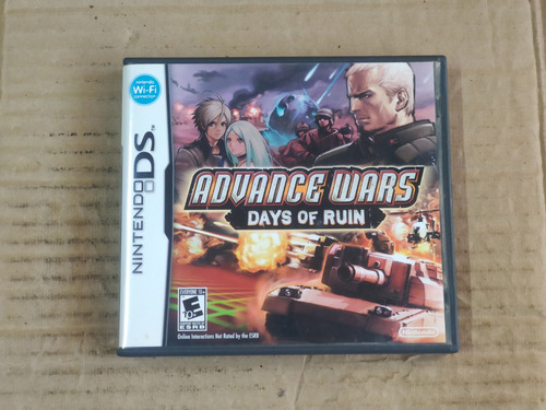 Advance Wars Days Of Ruin Ds -- Original -- Nintendo Ds (Usado)