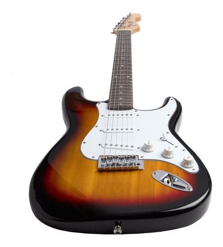 Imagen 2 de 6 de Pack Guitarra Stratocaster Y Amplificador Creep Completo Sb