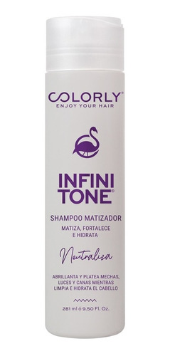 Shampoo Matizador Mechas Y Canas Platensee Colorly® 300ml