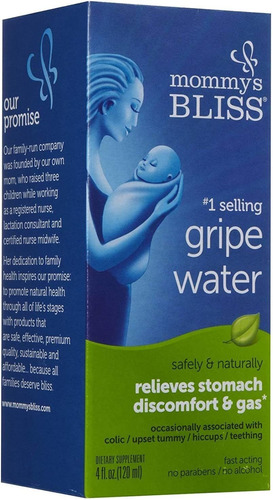 Bliss Gripe Del Bebé Agua 4 Oz (4 Unidades)